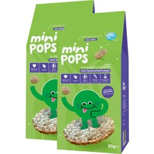 Slimplus 2 Paket Mini Pops Atıştırmalık Karabuğday Patlakları 30G