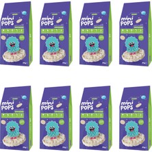 Slimplus 8 Paket Mini Pops Atıştırmalık Pirinç Patlakları 30G