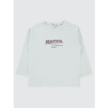 Civil Girls Kız Çocuk Sweatshirt 6-9 Yaş Beyaz