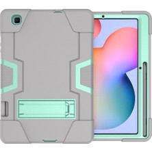 Seashell Digital Samsung Galaxy Tab S6 LITE(2020)/(2022)/(2024)PC Tpu Hibrit Gri/ Için Tablet Kılıfı (Yurt Dışından)