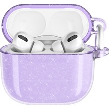Mobify Apple Airpods 4 Allstar Airbag 32 Parlayan Simli Saydam Renkli Kılıf
