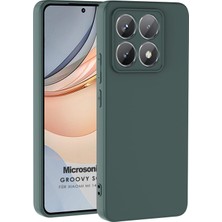 Microsonic Xiaomi 14T Pro Kılıf Groovy Soft Koyu Yeşil