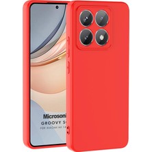 Microsonic Xiaomi 14T Pro Kılıf Groovy Soft Kırmızı