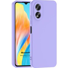 Microsonic Oppo A38 Kılıf Groovy Soft Lila