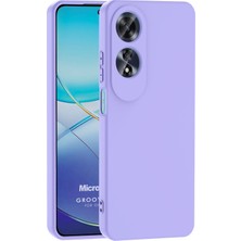 Microsonic Oppo A60 Kılıf Groovy Soft Lila