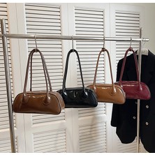 Muchen Minimalist Çubuk Çanta Koltuk Altı Çanta Yeni Moda Moda Vahşi Niş Tasarım Omuz Çantası (Yurt Dışından)
