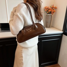 Muchen Minimalist Çubuk Çanta Koltuk Altı Çanta Yeni Moda Moda Vahşi Niş Tasarım Omuz Çantası (Yurt Dışından)