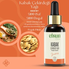 Efsun Natural Kabak Çekirdeği Yağı Saf ve Doğal Soğuk Sıkım 30 ml