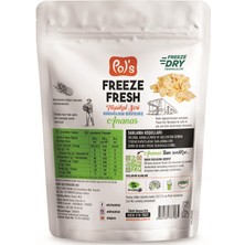 Pol's Freeze Fresh Ananas 20 g x 15 Adet Freeze Dry Dondurularak Kurutulmuş Meyve