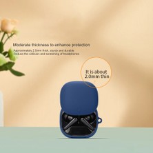 Dacare Anker Soundcore Liberty 4 Pro ile Uyumlu Silikon Kılıf, Kaybolmaya Karşı Tokalı (Yurt Dışından)