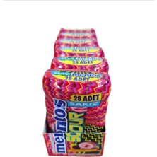 Mentos Sour Çilek Aromalı Draje Sakız 56 G. * 6 Adet