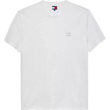 Erkek Tjm Reg Badge T-Shirt - Ekru