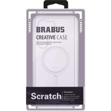 Brabus Samsung S23 Ultra Uyumlu Magsafe Şarj Özellikli Ultra Ince Fox Silikon Kılıf