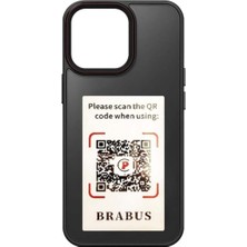Brabus iPhone 14 Pro Max Uyumlu Nfc Fotoğraf Yansıtmalı Kişiselleştirilebilir Insta Silikon Kılıf