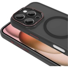 Brabus iPhone 16 Pro Uyumlu Kamera Lens Hoparlör Korumalı Magsafe Transparan Sonic Silikon Kılıf