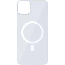 Brabus iPhone 15 Uyumlu Magsafe Özellikli Transparan Mat Kamera Ekran Korumalı Toledo Silikon Kılıf