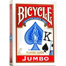 Bicycle® Rider Back International Jumbo Index - Kırmızı