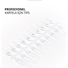 Momo Professional Tips Şeffaf Badem 200'lü Kartela