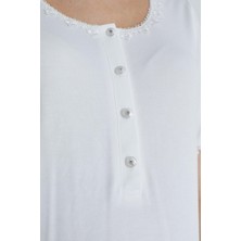 Etoile Bambu Dantel Detaylı Hamile Lohusa Pijama Takım 30241-30245