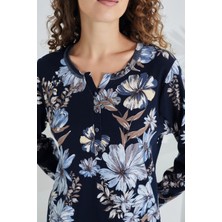 Etoile %100 Pamuk Uzun Kol Kadın Pijama Takımı 98282