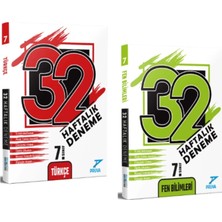 Pruva Akademi  7.Sınıf 32 Hafta Türkçe / Fen Bilimleri Deneme