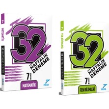 Pruva Akademi  7.Sınıf 32 Hafta Matematik / Fen Bilimleri Deneme