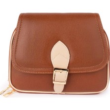 Papuç Sepeti 1406 Kadın Çok Bölmeli Günlük  Omuz Çantası