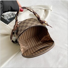 Elysira Şık Bayanlar Küçük Yuvarlak Çanta Çanta, Rahat ve Çok Yönlü Tek Omuz Crossbody Çanta (Yurt Dışından)