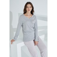Etoile Bambu, Uzun Kol, Kadın Pijama Takımı
