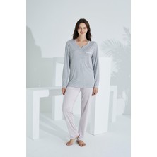 Etoile Bambu, Uzun Kol, Kadın Pijama Takımı