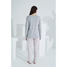 Etoile Bambu, Uzun Kol, Kadın Pijama Takımı