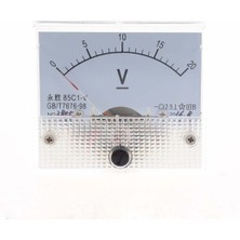 Echo Chicly Dc 0~20V 85C1-V Sınıf 2.5 Voltmetre Analog Volt Panel Metre (Yurt Dışından)