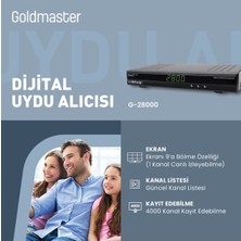 Goldmaster G-28000 Dijital Uydu Alıcısı