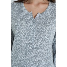 Etoile %100 Pamuk Uzun Kol Kadın Pijama Takımı