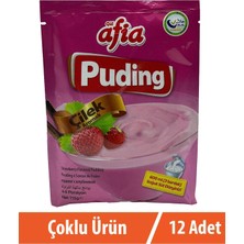 Afia Çilekli Puding 12x115 gr