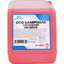 Nanowash Oto Şampuanı Ph Nötr 5 Lt