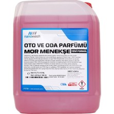 Nanowash Oto ve Oda Parfümü Mor Menekşe 5 Lt