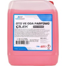 Nanowash Oto ve Oda Parfümü Çilek 5 Lt