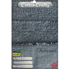 Cotton Crafty Pamuk Tafting Su Emici Banyo Paspas Seti, Banyo Halısı Soft 2 Li Set 60 x 100 - 60 x 50
