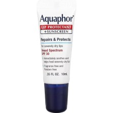 Aquaphor Lip Protectant + Sunscreen Broad Spectrum (Dudak Onarımı + Dudak Balsamı Güneş Koruyucu Uva/uvb) Spf 30 - 10 ml