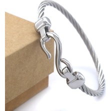 Bz 316L Çelik Halat Unisex Spor Kelepçe BLZ-475