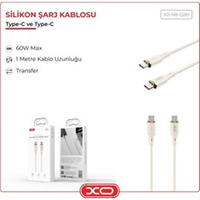 Xo 60W Pd Fast Hızlı Usb-C Type-C Kırılma Ezilme Engelleyici Tasarım Data Şarj Veri Kablosu NB-Q261