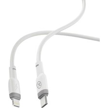 Xo NB-Q208A 20W PD Hızlı Fast Destekli TYPE-C to Lightning 1 Metre Data Şarj Kablosu - iPhone Uyumlu