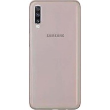 Mopal Samsung A70 Uyumlu Şeffaf Darbeye Dayanıklı Yumuşak Silikon Telefon Kılıfı Clear Tpu