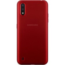 Mopal Samsung A01 Core Uyumlu Şeffaf Darbeye Dayanıklı Yumuşak Silikon Telefon Kılıfı Clear Tpu