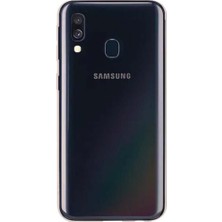 Mopal Samsung A40 Uyumlu Şeffaf Darbeye Dayanıklı Yumuşak Silikon Telefon Kılıfı Clear Tpu