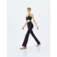 Koton Yüksek Bel Ispanyol Paça Slim Fit Tayt