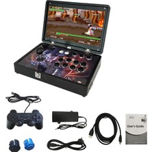 Idragon® Pandora Box-01,  720P Hd 14 Inç Ekranlı Taşınabilir Oyun Konsolu Retro Atari 20000 Retro Oyun