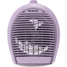 Kumtel Fanlı Isıtıcı 2000 W LX-6331 Lila