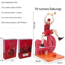 Guanlangaoshou Slam Dunk Sakuragi Hanamichi Figürü Yüksekliği 385 mm (Yurt Dışından)